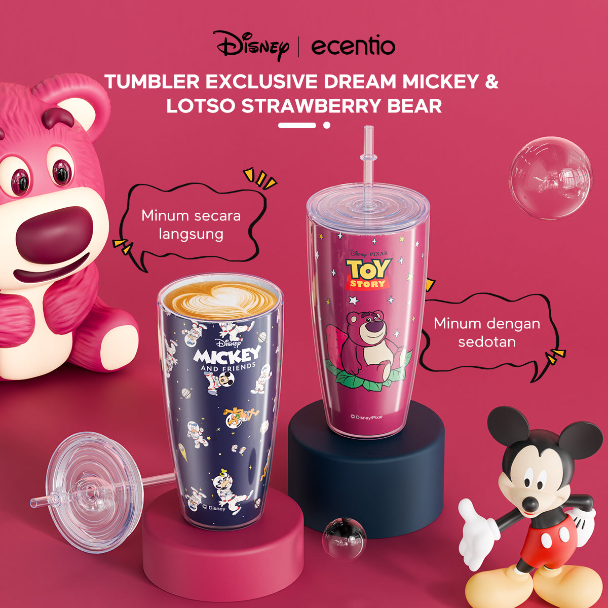 【BUY 1 GET 5】ecentio 5pcs Kotak Makan set - Set Kotak Makan untuk Generasi Muda - ecentio