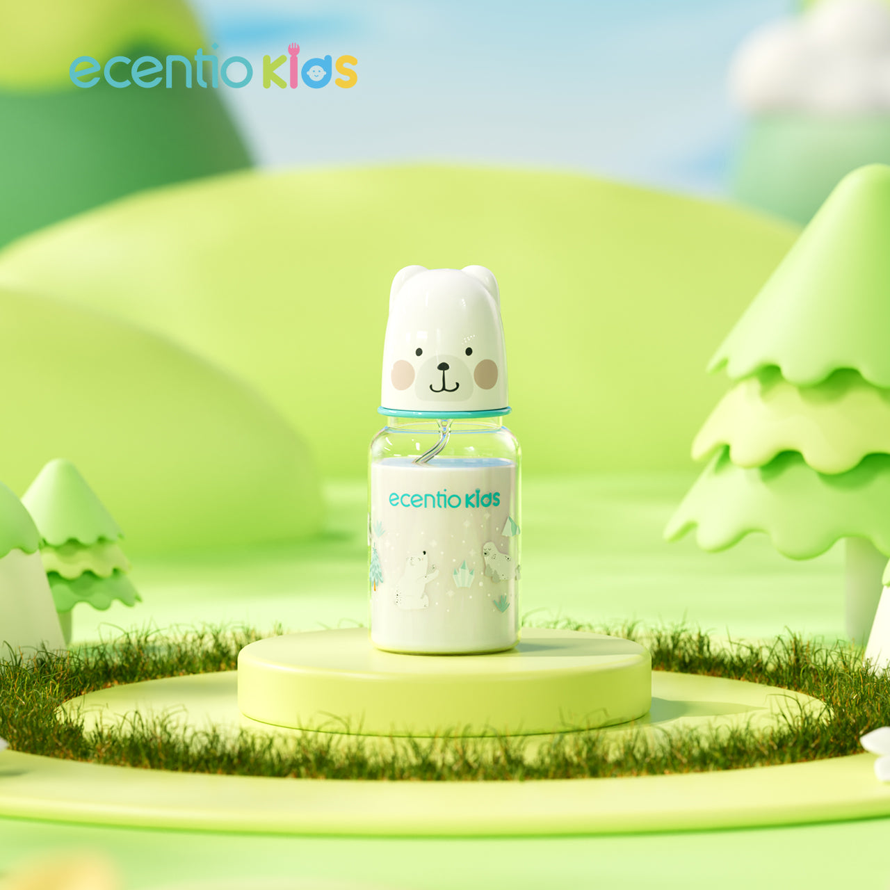 ecentiokids Dot Bayi Botol Susu 120Ml/240Ml Botol Minum Bayi BPA Free
