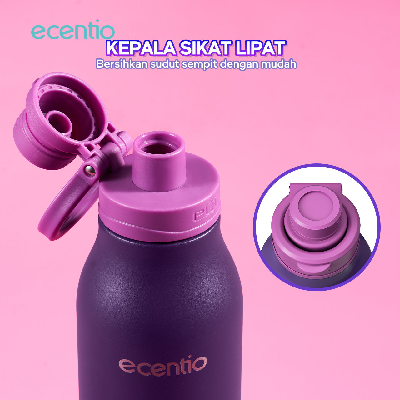 tempat minum stainless estetik anak laki laki 1 liter wadah minum stainless tumbler botol minum