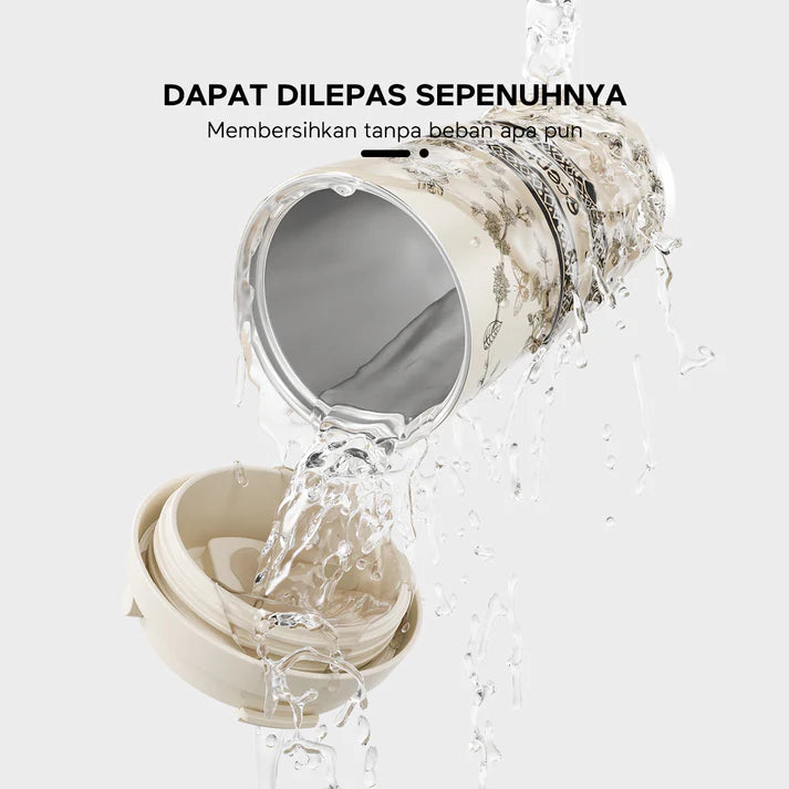 ecentio 8 mata pisau blender 2cup portable juicer + Portabel Botol minum stainless - ecentio