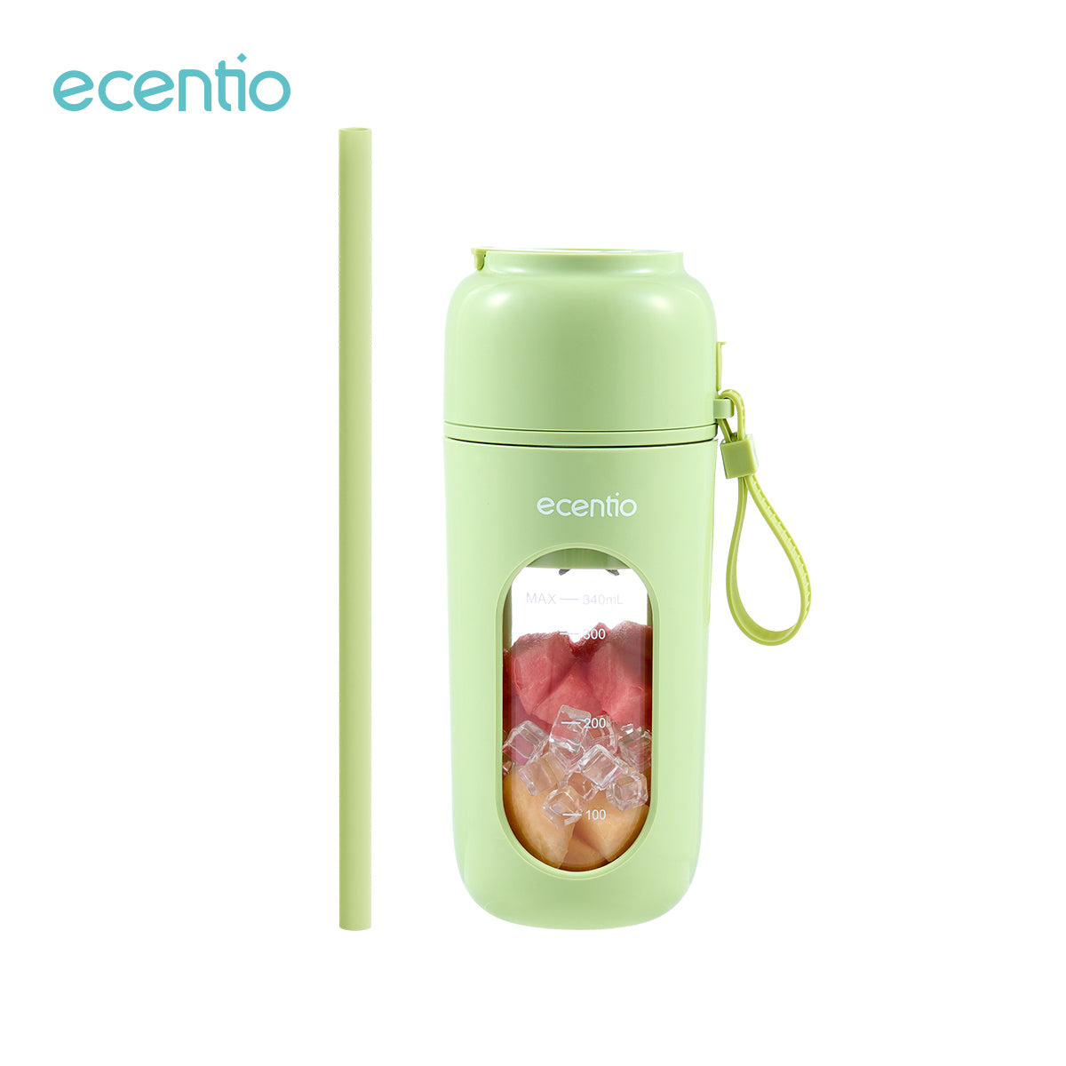 Pemesanan Awal!🌟ecentio Juicer Portabel 350ml Hijau - ecentio