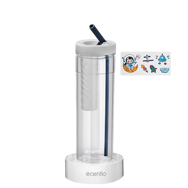 ecentio Botol Minum sedotan Tumbler Infused free stiker 780ML - ecentio