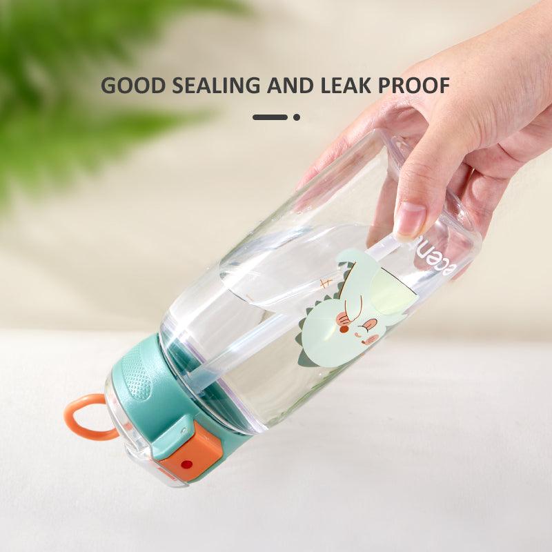 ecentio botol minum anak karakter lucu unik sedotan tumbler BPA Free 500ML - ecentio