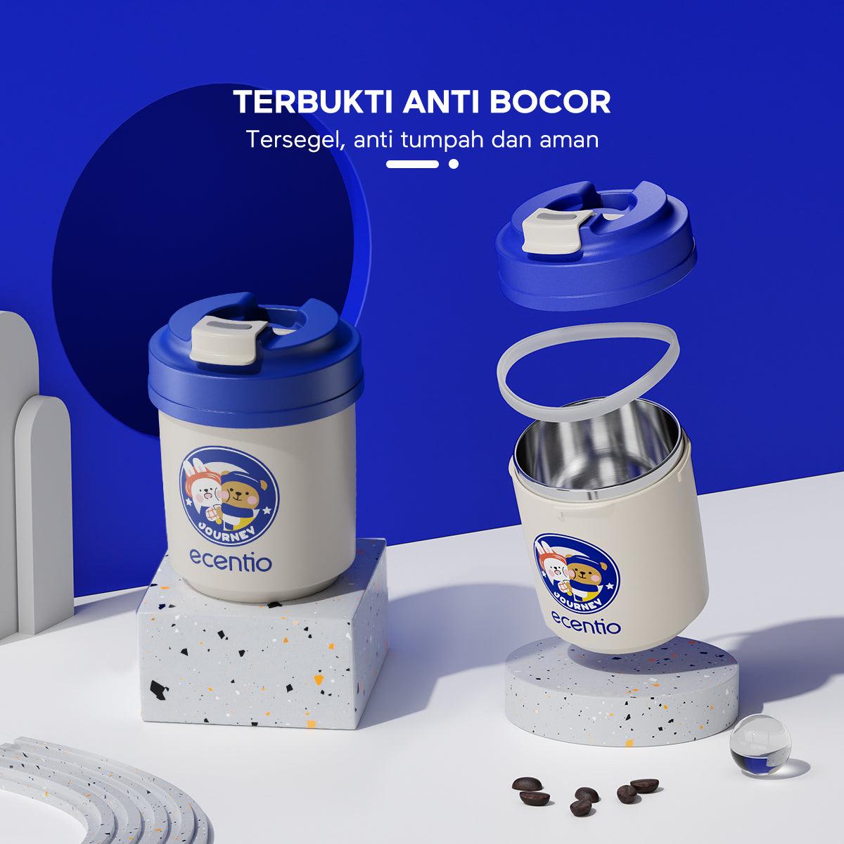 ecentio Coffee Mug Tumbler Stainless Cangkir Stainless 330ML - ecentio