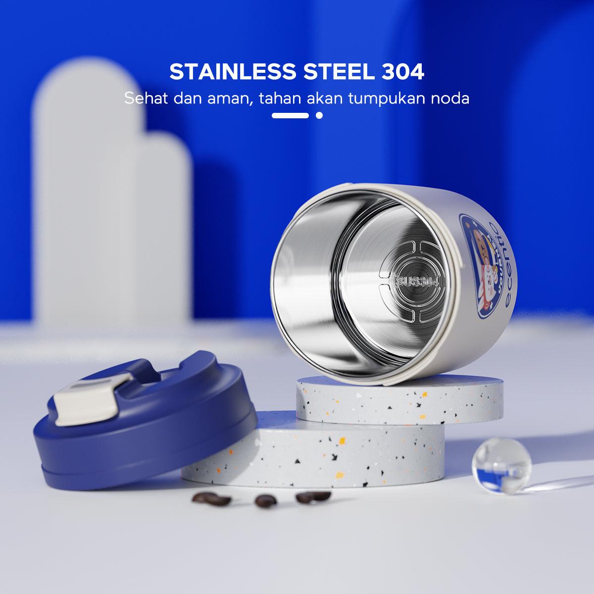 ecentio Coffee Mug Tumbler Stainless Cangkir Stainless 330ML - ecentio