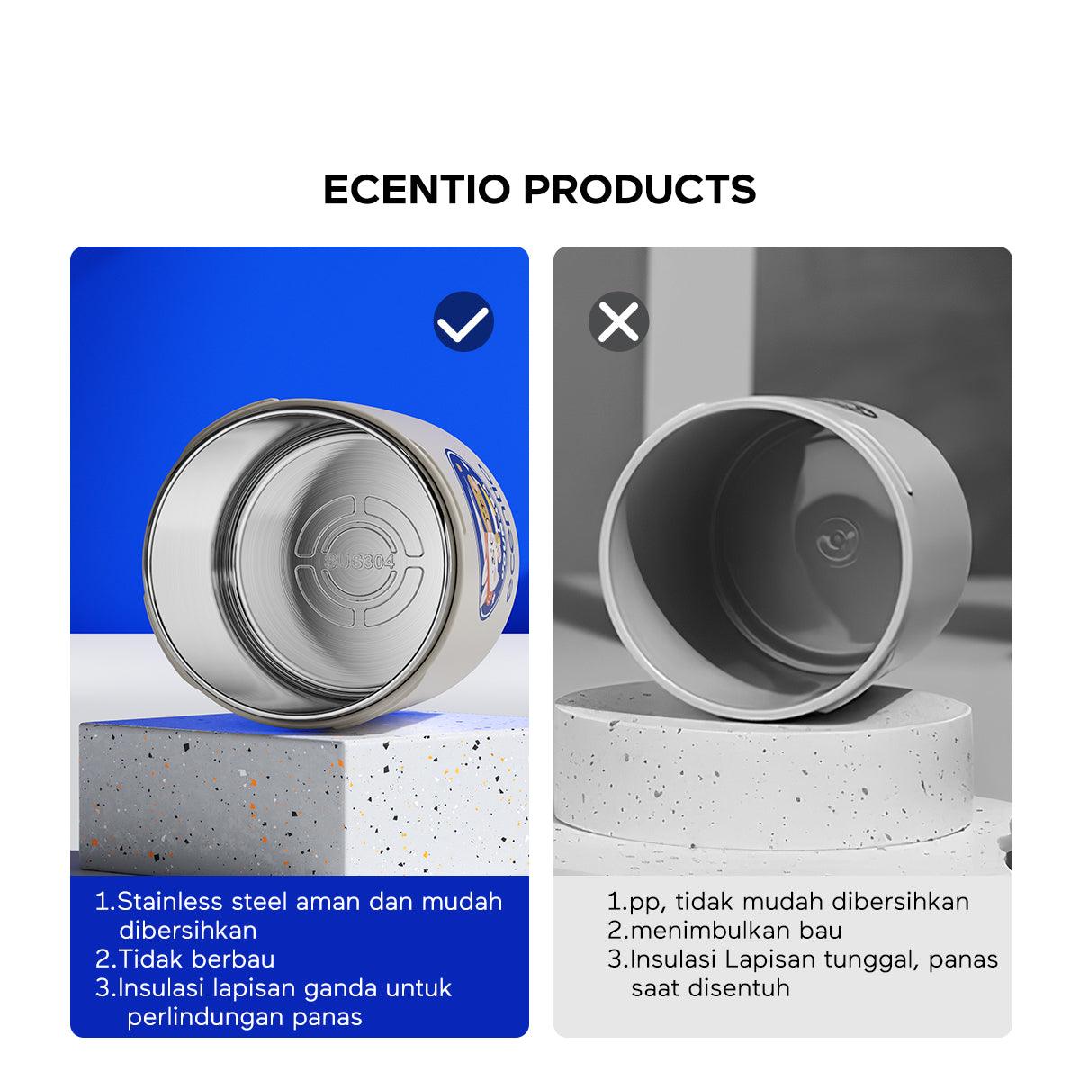 ecentio Coffee Mug Tumbler Stainless Cangkir Stainless 330ML - ecentio
