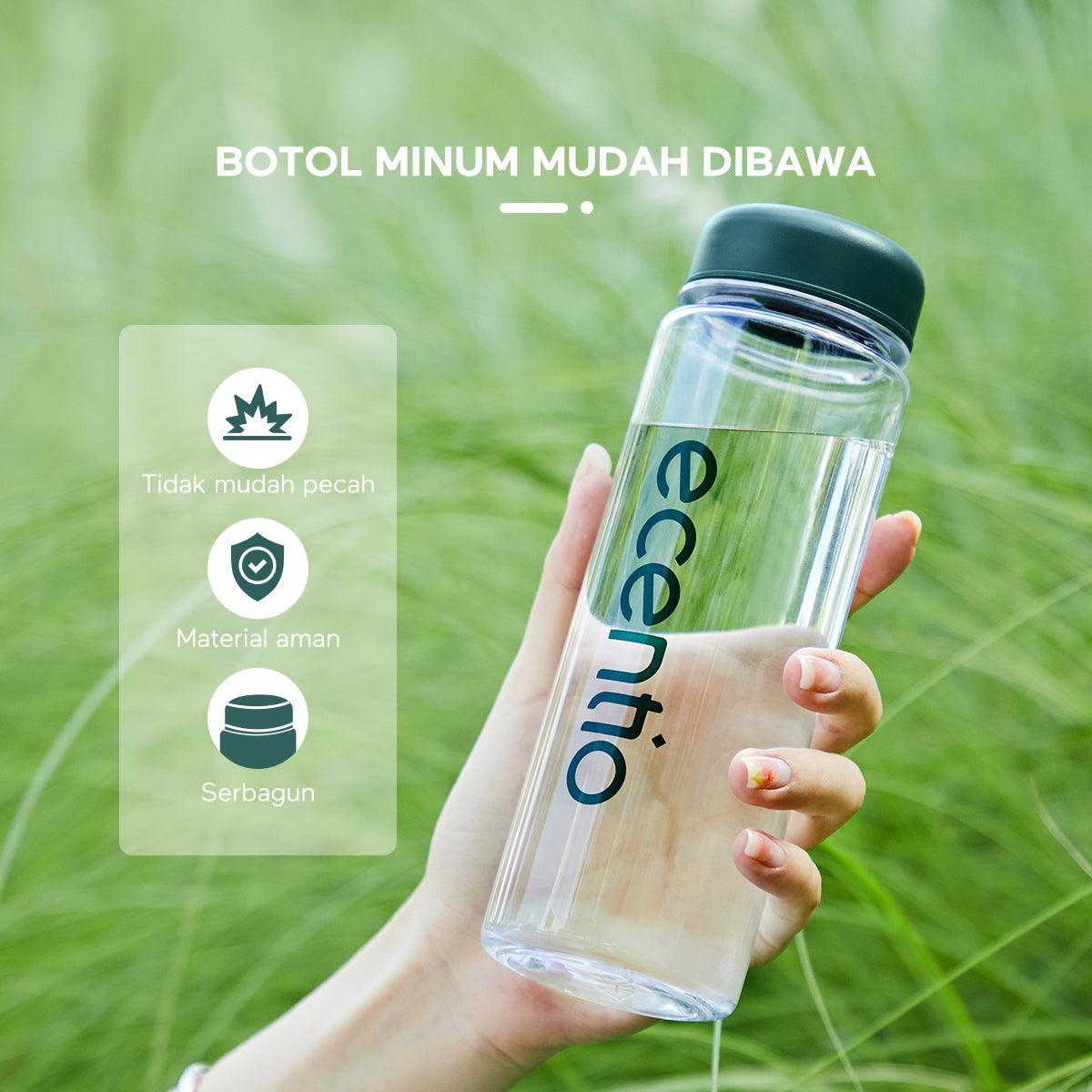 ecentio Tumbler bening Botol Air Minum 500ml