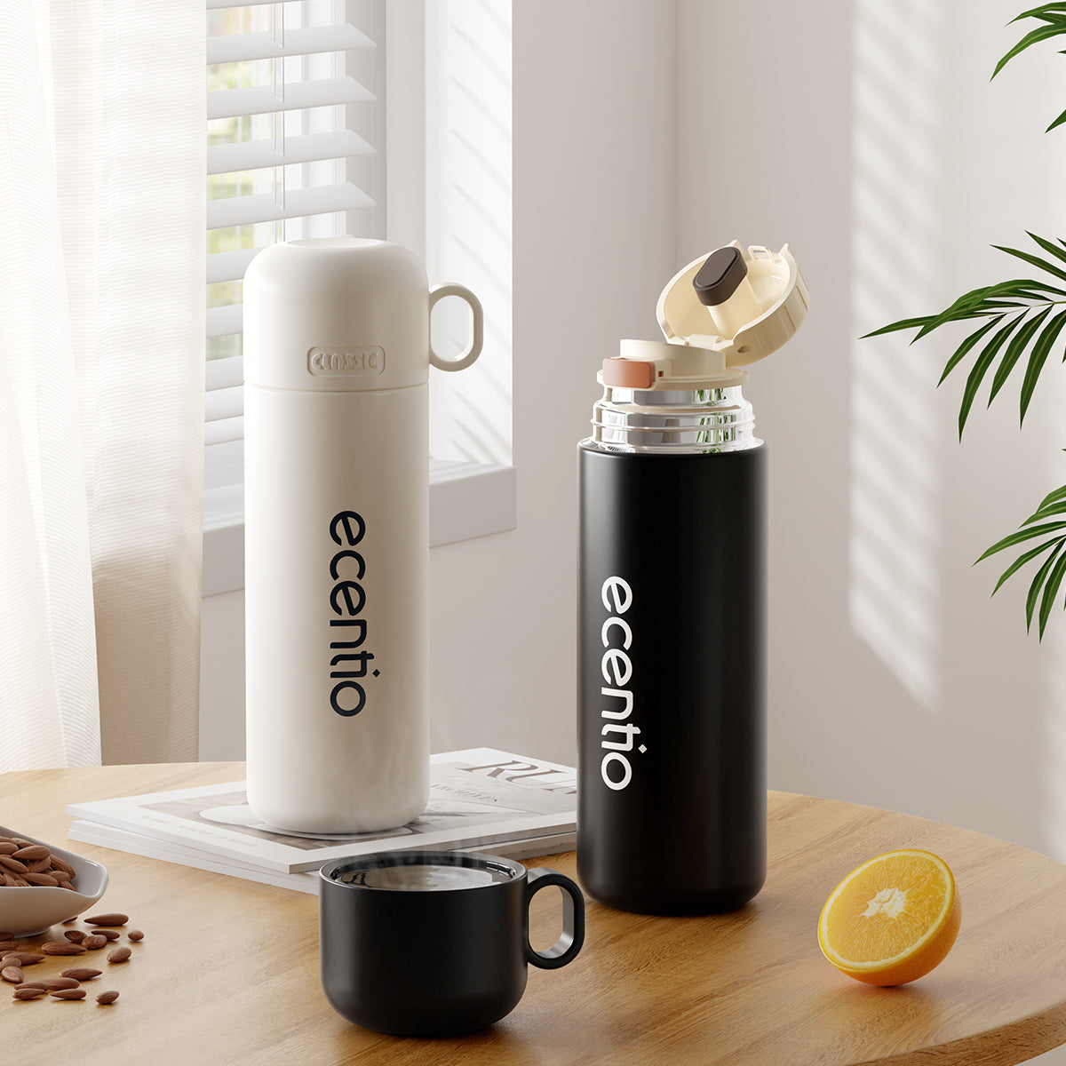 ecentio thermos tumbler stainless steel 316 500ml - ecentio
