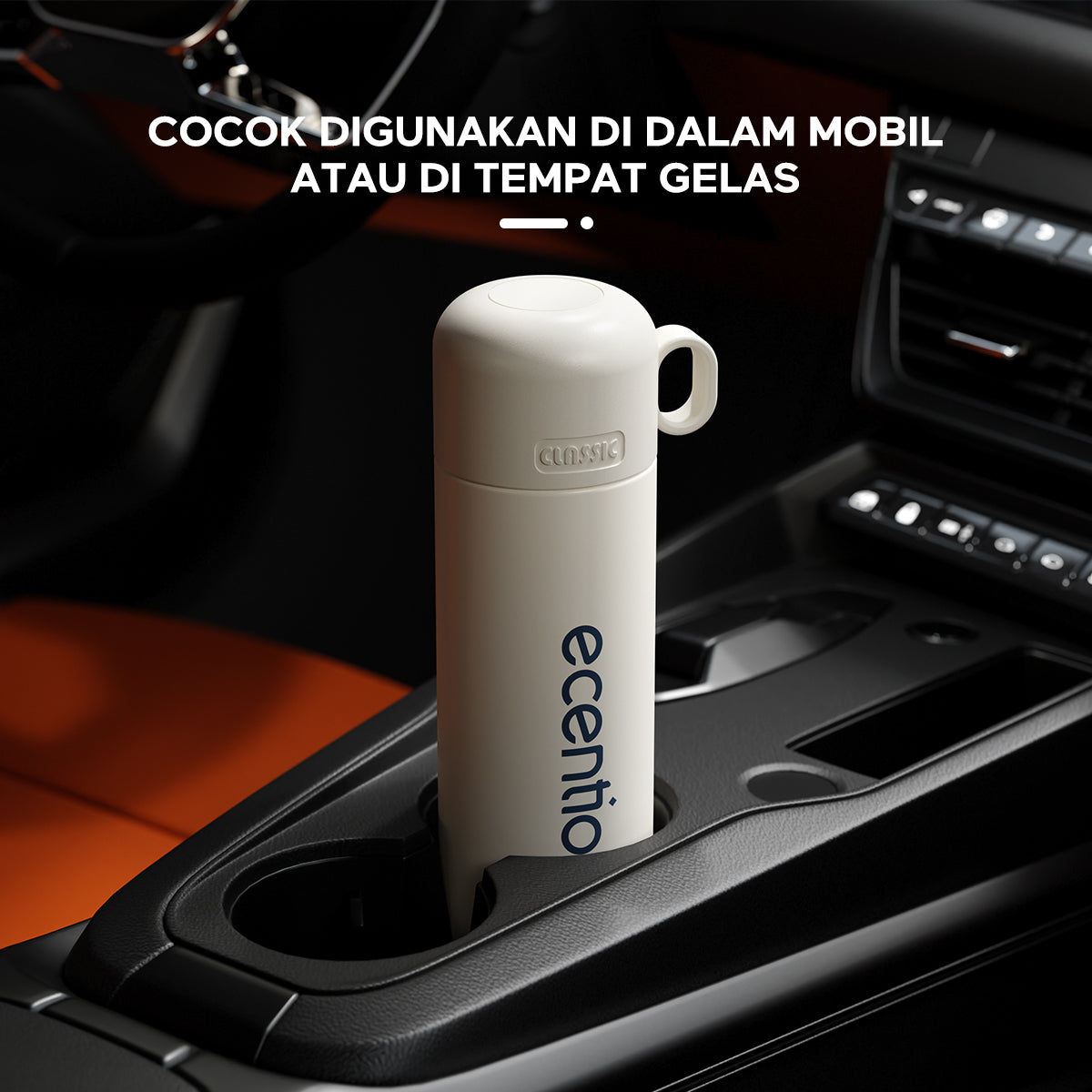 ecentio thermos tumbler stainless steel 316 500ml - ecentio