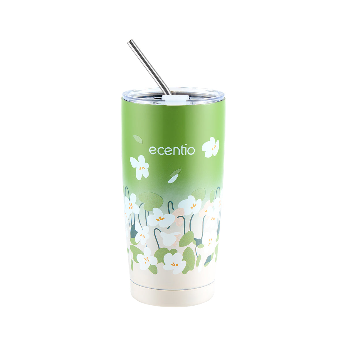 ecentio "Green Whispers" Botol Minum tumbler Termos Bottle 550ml - ecentio