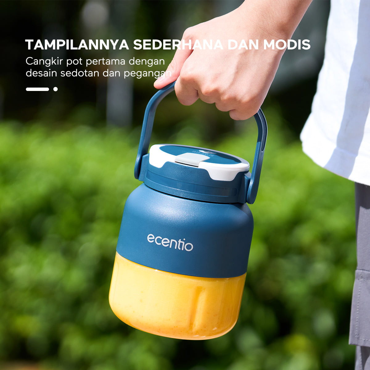 ecentio Juicer portable Blender 8 mata pisau 500ml - ecentio