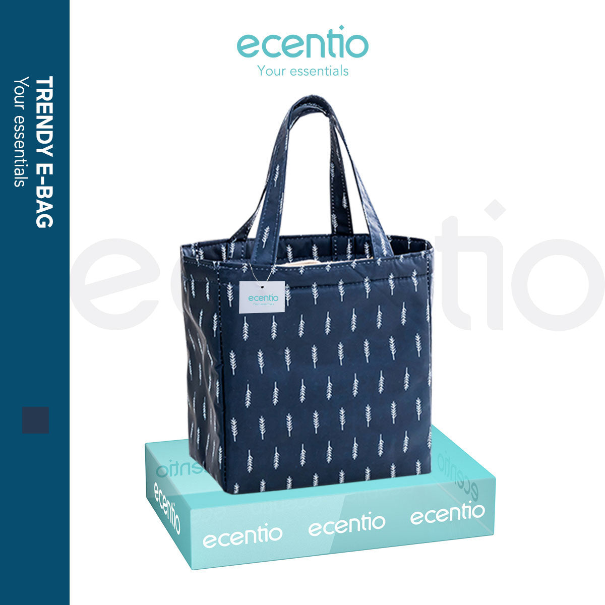 ecentio lunch bag tas bekal alumunium foil tote bag ANTI AIR - ecentio
