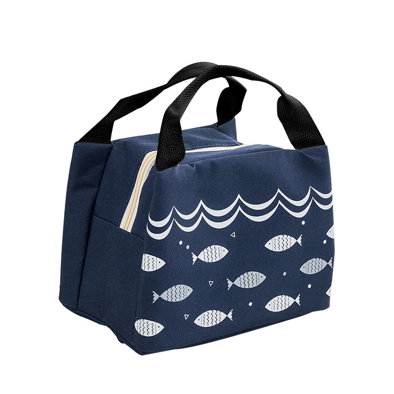 ecentio Lunch Bag Tas Bekal Kotak Makn Bag Lunch Cooler Tas Makanan - ecentio