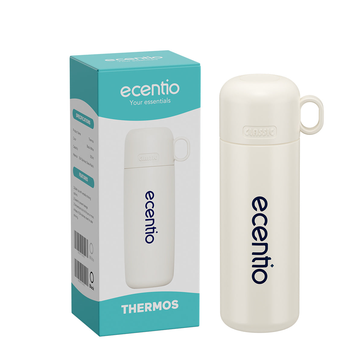 ecentio thermos tumbler stainless steel 316 500ml - ecentio