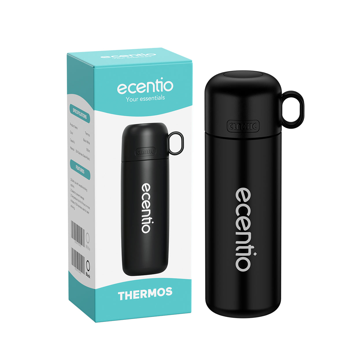 ecentio thermos tumbler stainless steel 316 500ml - ecentio
