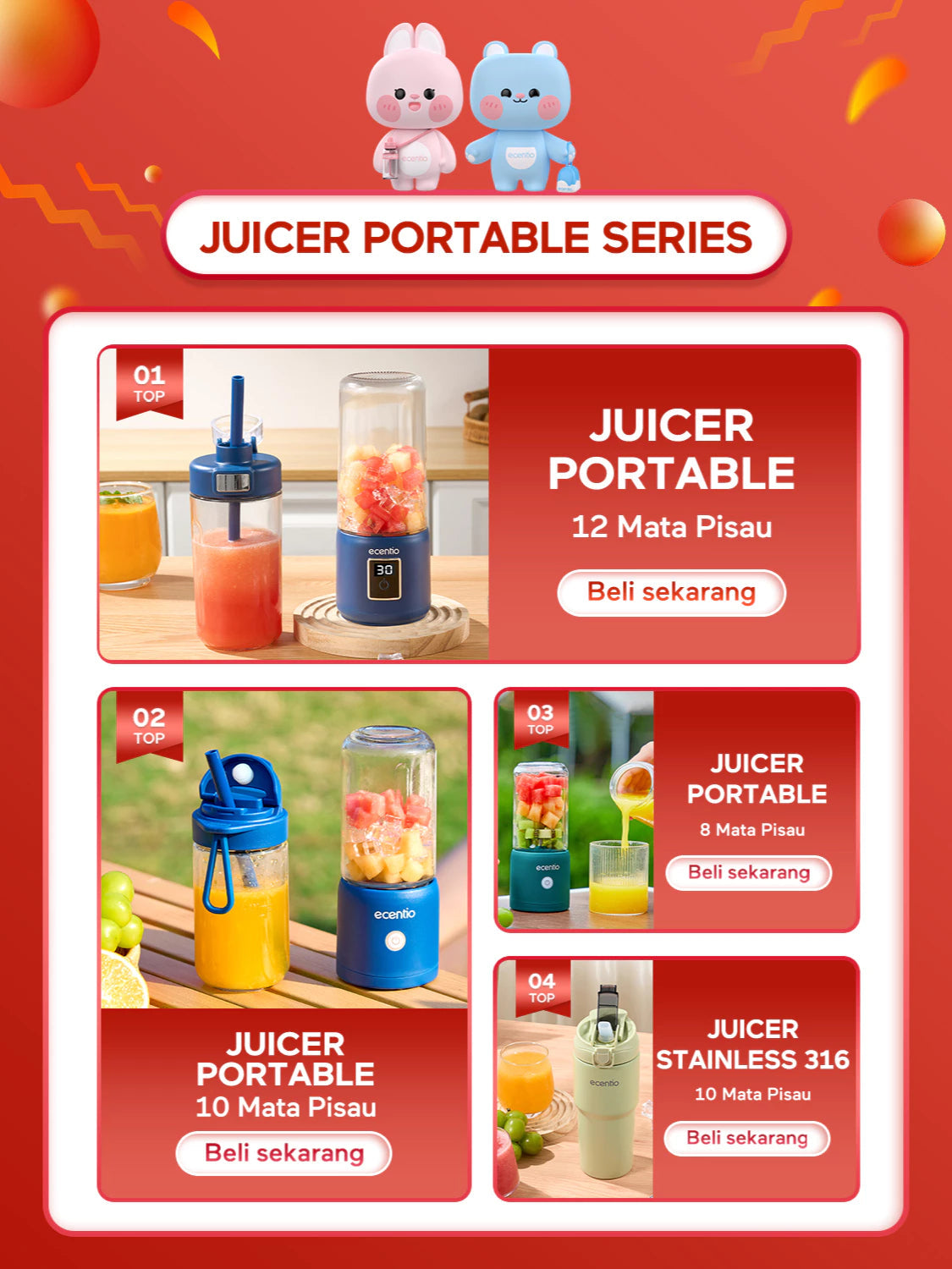 Blender&Juicer - ecentio