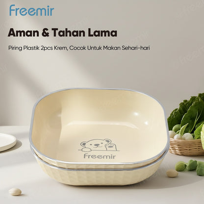 ecentio Ramadhan Family Kitchen Gift Set — Baby Food Maker 4-in-1 + Piring 2pcs + Snack Bag 6pcs