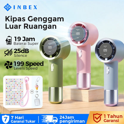 ecentio × INBEX Summer Cooling Set — Tumbler 900ml + Kipas Portable