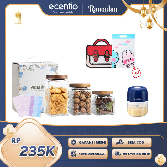 ecentio Ramadhan Kitchen & Snack Gift Set — 5-in-1 Paket