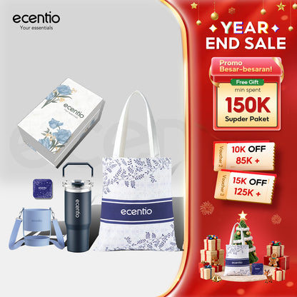 ecentio Premium Stainless Steel Tumbler Gift Set Year end sale Edisi Hadiah Ramadan