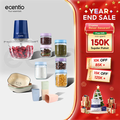 ecentio Christmas year end sale Kitchen Bundle — Super Value Set Paket Peralatan Dapur 15-in-1
