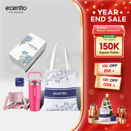 ecentio Premium Stainless Steel Tumbler Gift Set Year end sale Edisi Hadiah Ramadan
