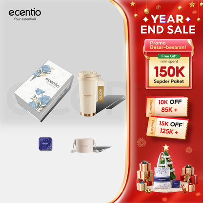 ecentio Premium Stainless Steel Tumbler Gift Set Year end sale Edisi Hadiah Ramadan