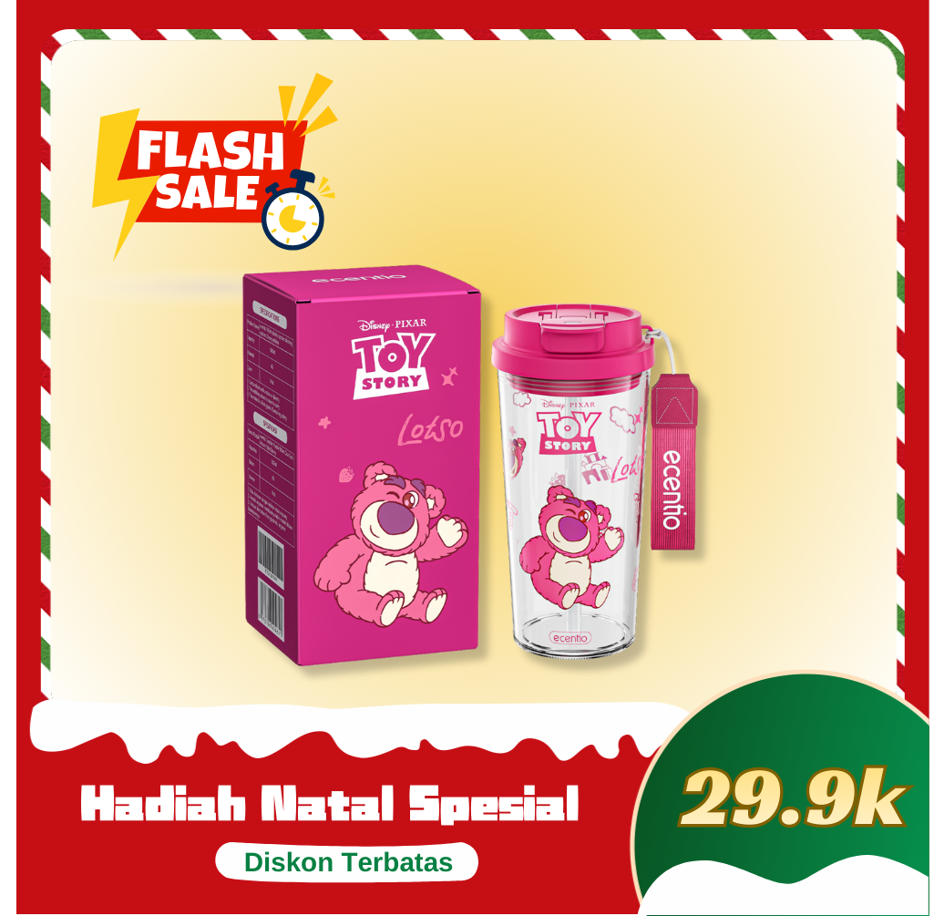 ecentio GIFT SEASON｜Flash Sale 29.9K / item｜Bonus Hadiah Natal Terbatas