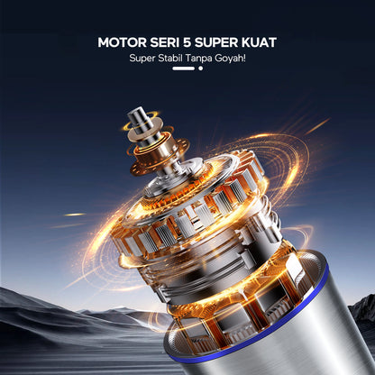 ecentio Chopper Stainless Blender Multifungsi 2L 6 Mata Pisau 2 Mode Presis IFood Grade Garansi 1 Tahun
