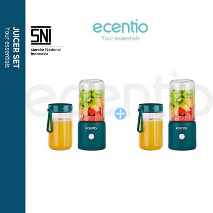 ecentio 8 mata pisau blender 2cup portable juicer Dua pak