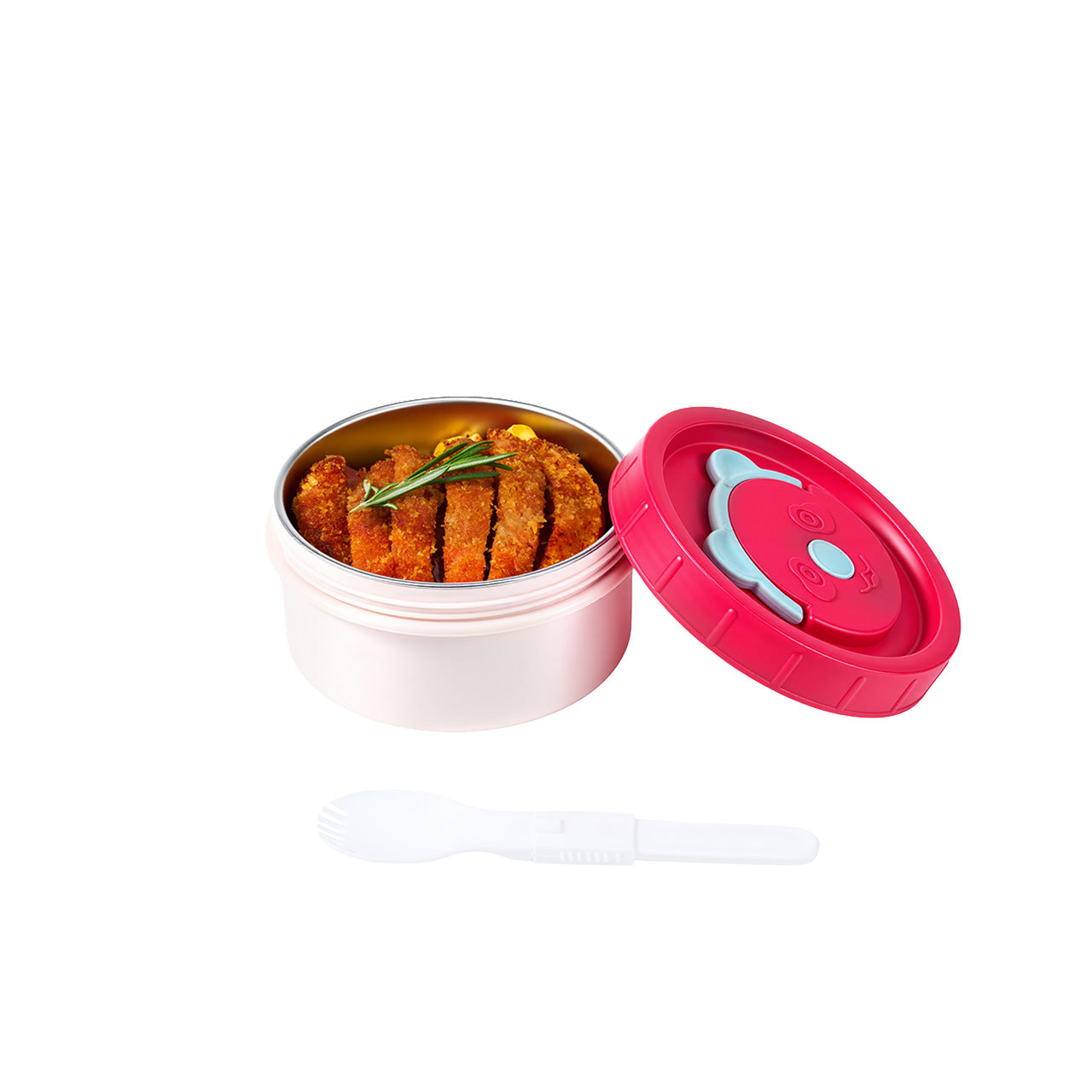 Pre- order ecentio Kotak Makan Lunch Box Set 3PCS 304 Stainless Steel Anti Bocor Anti Tumpah Bento Box Sekat Makanan dengan Tas Bekal Free Sendok BPA Free