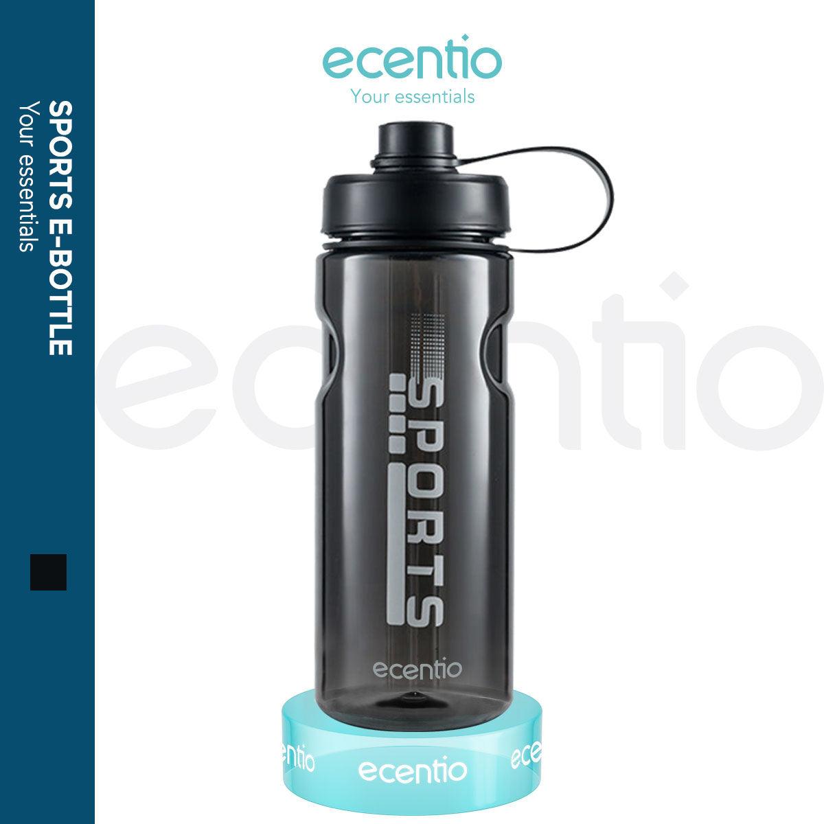 ecentio Sporte Bottle BPA-Free Plastic Water Bottle with Chug Lid 1300ML - ecentio