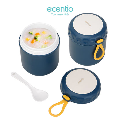 【BUY 1 GET 5】ecentio 5pcs Kotak Makan set - Set Kotak Makan untuk Generasi Muda - ecentio