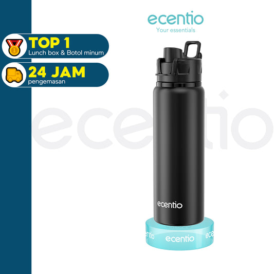 ecentio Tumbler aluminium Botol Minum Sport 750ML