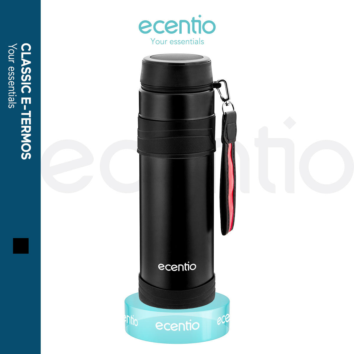 ecentio Botol Minum Termos Air Panas 304 stainless 1000ml