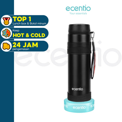 ecentio Botol Minum Termos Air Panas 304 stainless 1000ml