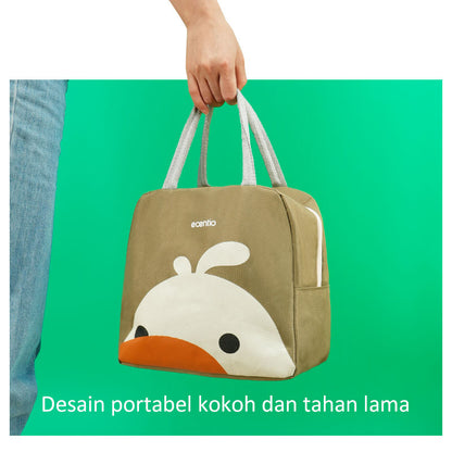 ecentio lunch bag Tas Bekal Kotak Makn Bag Cartoon