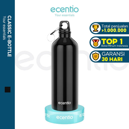 ecentio botol minum olahraga cangkir air olahraga alumin 1000ML - ecentio
