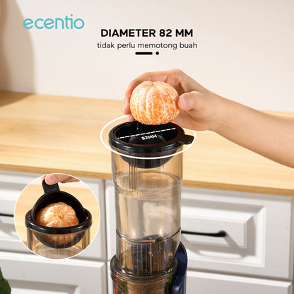 ecentio slow juicer portable tanpa ampas bear 550ML+600ML 150W blender fruit juice machine