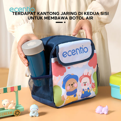 ecentio lunch bag anak tas bekal lucu Alumunium foil