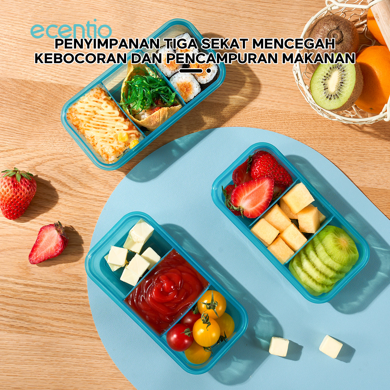 ecentio Ramadhan Gift Set — Batik Tumbler × Snack Box × Sajadah