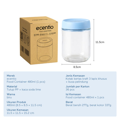 ecentio Ramadhan Gift Set — Batik Stainless Tumbler + Glass Container + Sajadah