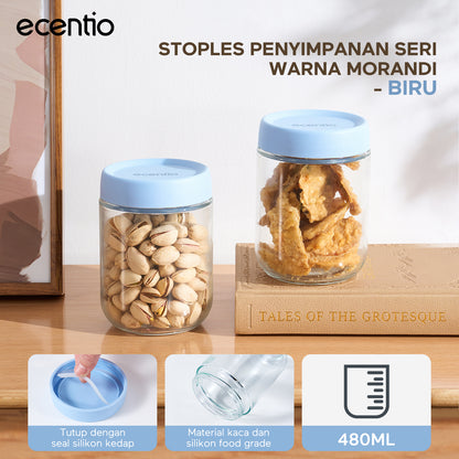 ecentio Ramadhan Gift Set — Batik Stainless Tumbler + Glass Container + Sajadah