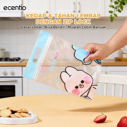 ecentio Ramadhan Kitchen Gift Set — Stainless Food Container + Glass Chopper Blender + Snack Bag