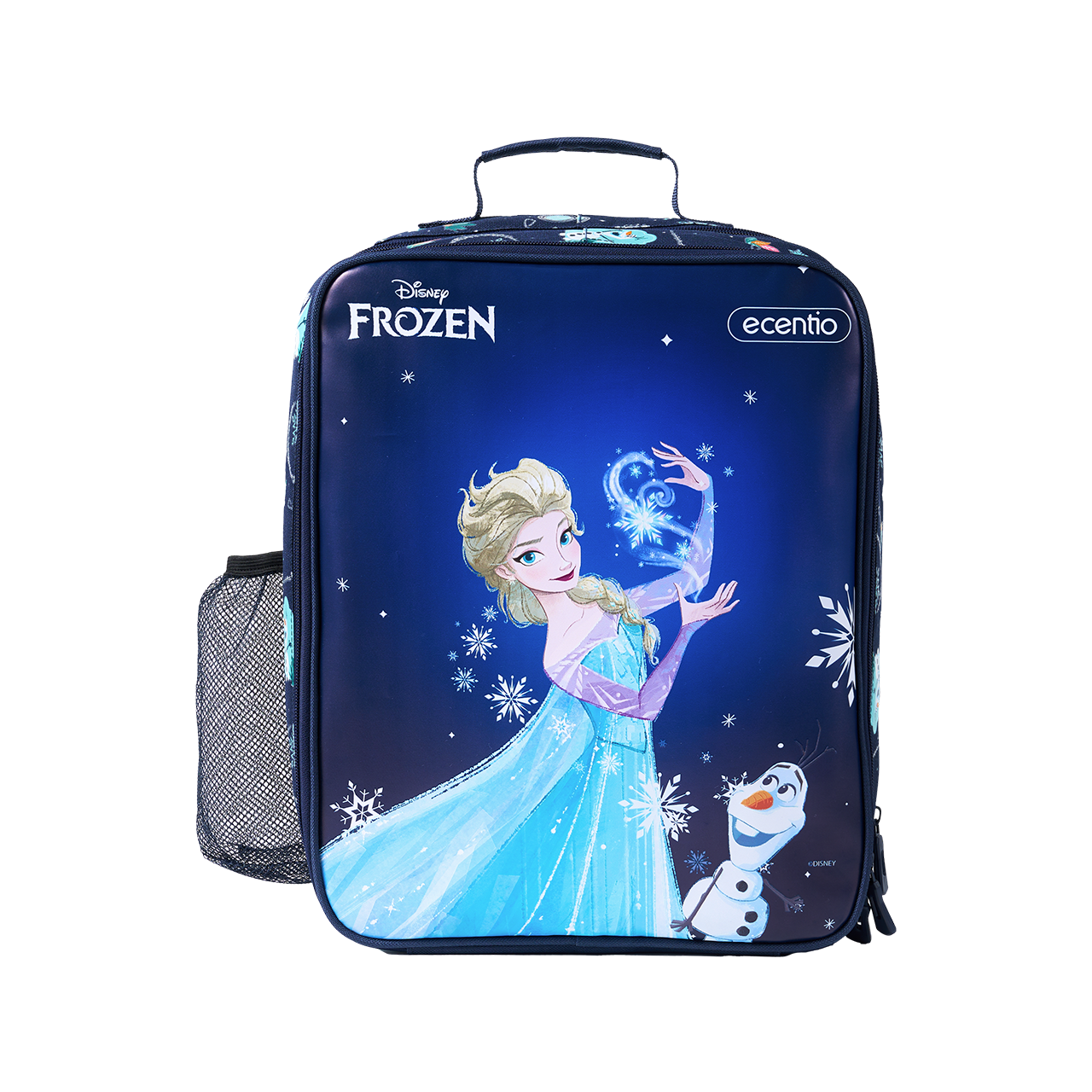 Pre-Order [Back To School] ecentio Disney Elsa botol minum anak & kotak makan anak 800ml anti tumpah lunch box gratis sendok tas bekal tas sekolah back to school kotak snack aman makanan BPA Free tahan panas tahan bocor