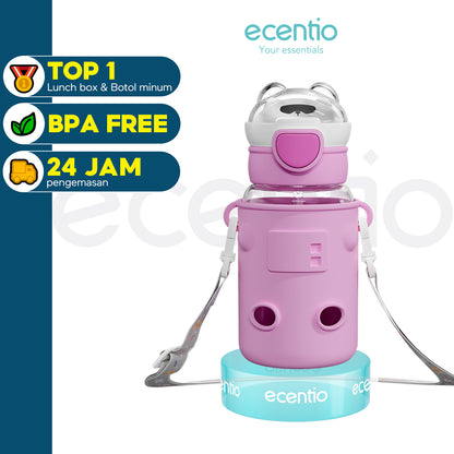 ecentio Bottle Children Tumbler Bear 600ML