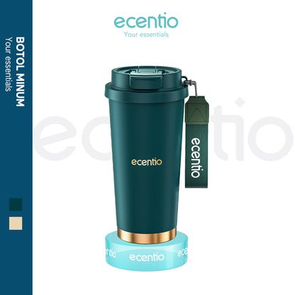 【Fashion Rainbow Tumbler】ecentio tumbler minum premium tahan dingin 24 jam botol stainless 316 portable tumblr 530ml
