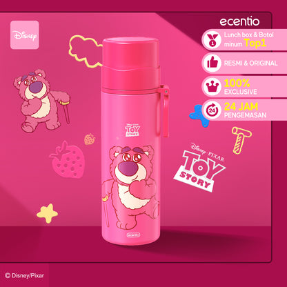 ecentio botol minum tumbler stainless 500ml  tahan Disney Lotso  dingin tumbler termos air panas  24jam