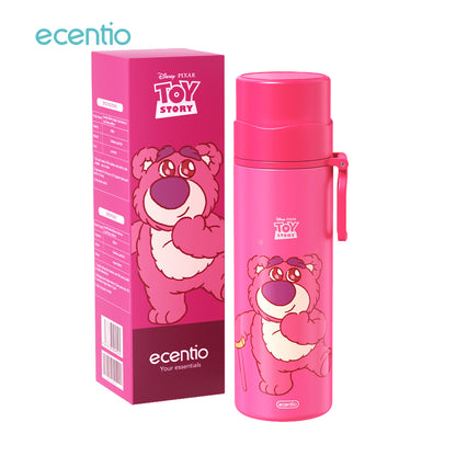 ecentio botol minum tumbler stainless 500ml  tahan Disney Lotso  dingin tumbler termos air panas  24jam