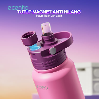 tempat minum stainless tumbler tahan panas dingin 24 jam anak laki laki 1 liter wadah minum stainless tumbler botol minum